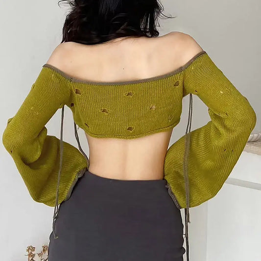 Solid Color Slim Top For Women ShowbizMart