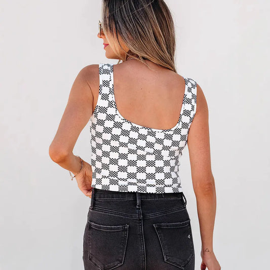 Special Multicolor Sleeveless Top For Women ShowbizMart