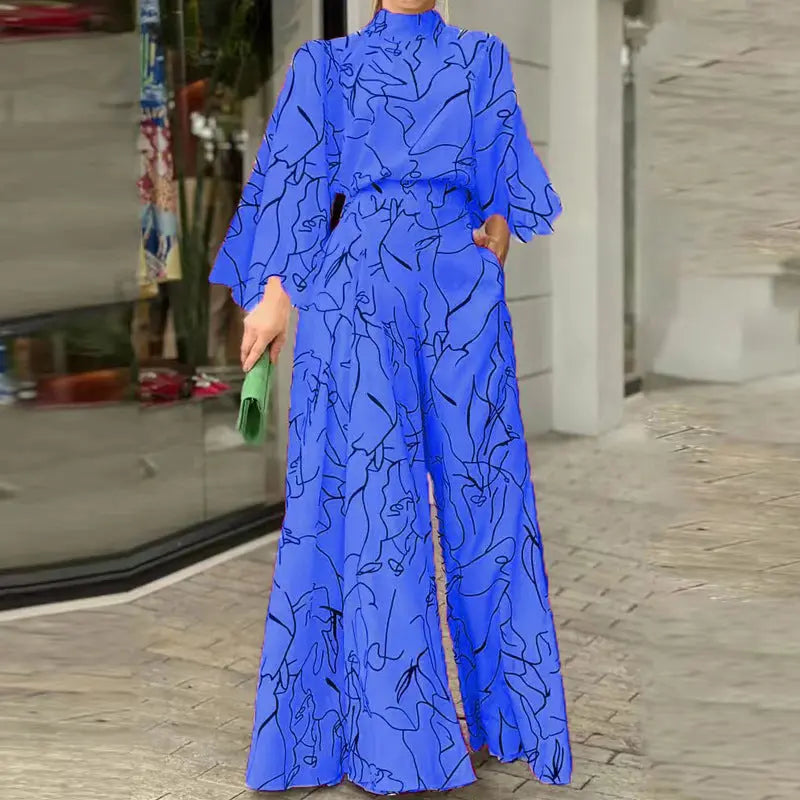 Elegant Striped New Print Jumpsuit For Women ShowbizMart