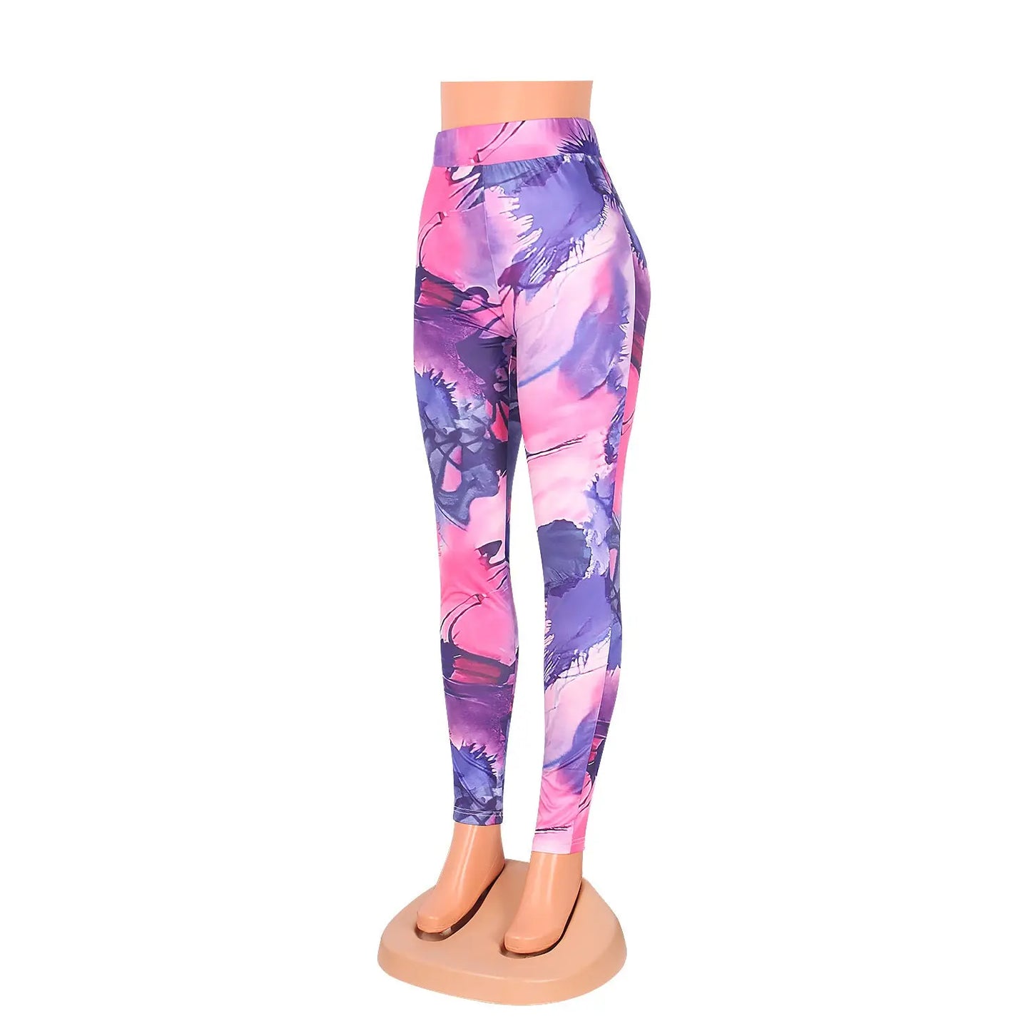 Fashion Casual Printed Skinny Women Pants Pencil Pants WshowbizMart