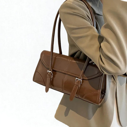 Désirée Burgundy Shoulder Bag