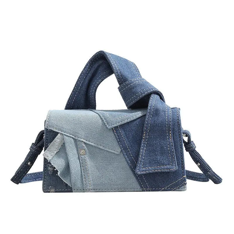 Simple Denim Fabric High-end Feel Versatile Fashion Crossbody Bag For Women