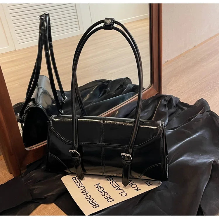 Désirée Burgundy Shoulder Bag